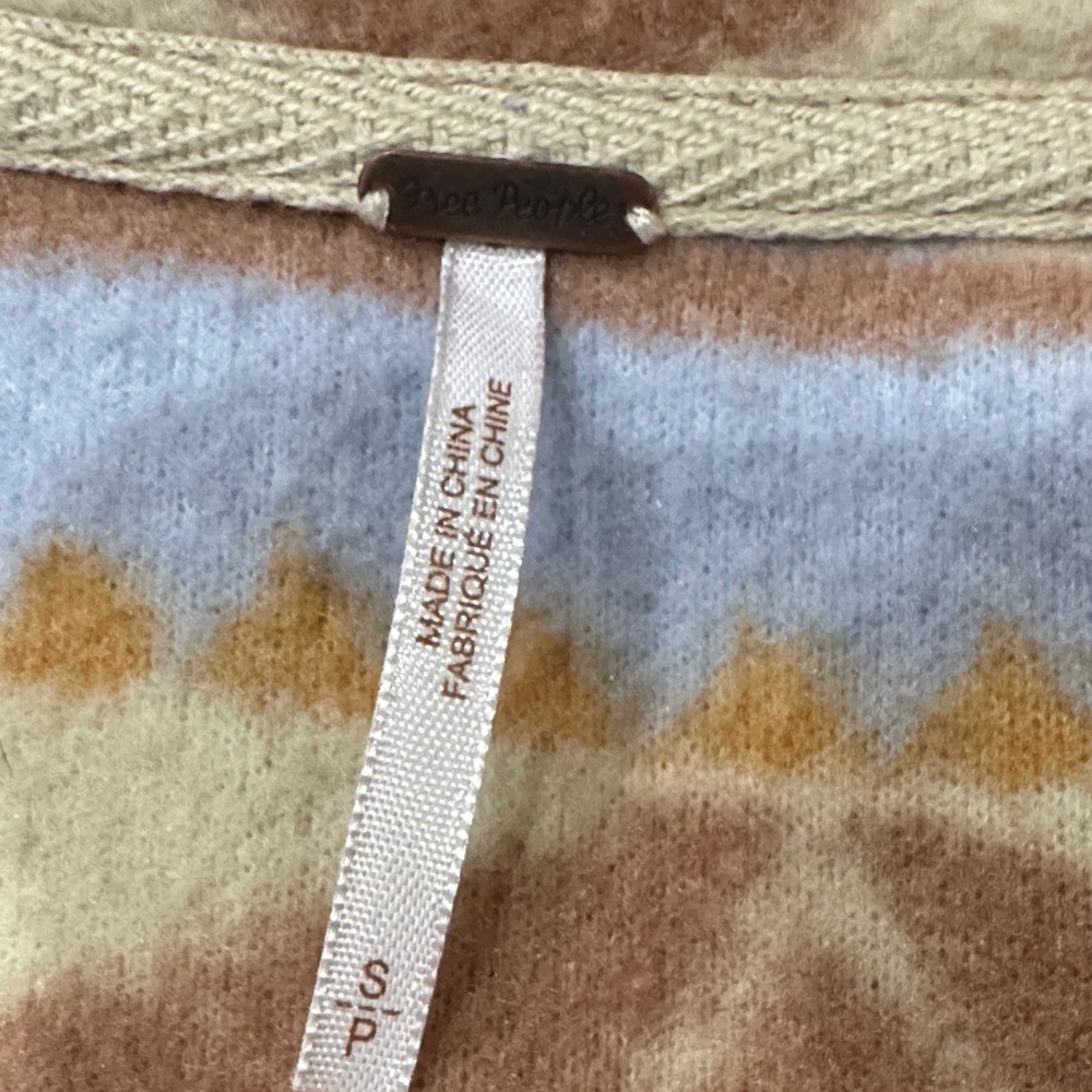 Free People Multicolor Patterned Jacket - image 2